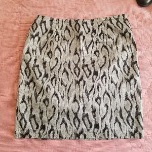 APT 9 Snake skin print skirt